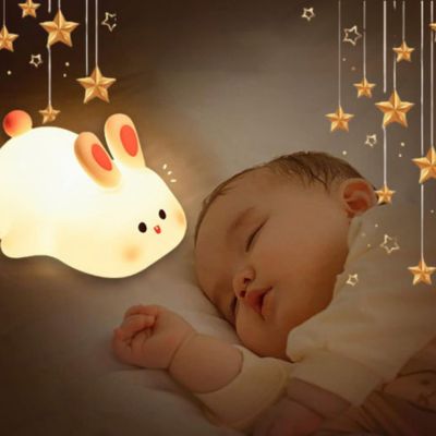 veilleuse-bébé-lapin-en-silicone-lumière-douce-et-rechargeable-idéal-pour-des-nuits-paisibles