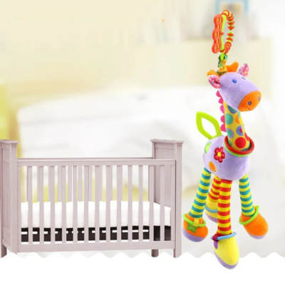 hochet-bébé-girafe-violet