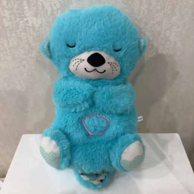 Doudou Bebe | peluche loutre lumineuse musicale™