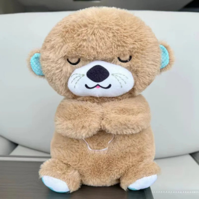 Doudou Bebe | peluche loutre lumineuse musicale™