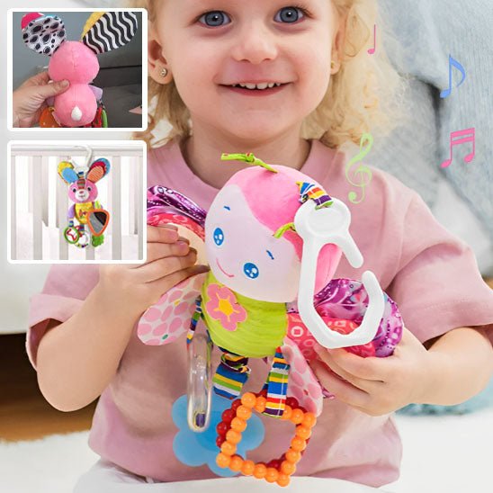 HOCHET,15--Hochets en peluche en forme de renard pour bébé de 0 à 24 HOCHET,15--Hochets en peluche en forme de renard pour bébé de 0 à 24