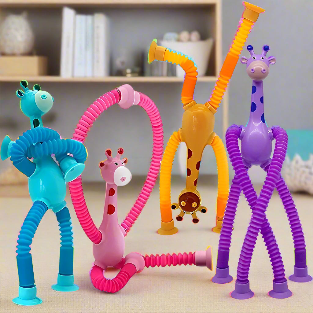 jouet-bebe-télescopique-ventouse-4-pièces