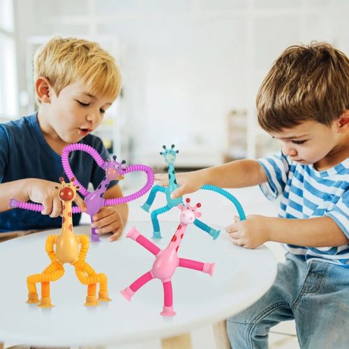 jouet-bebe-girafe-télescopique-ventouse-idéal-pou-amuser-votre-bébé