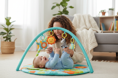Maman et bébé tapis d'éveil