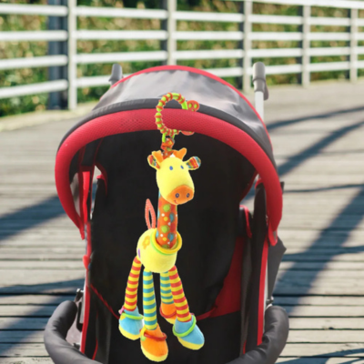 hochet-bébé-girafe-jaune