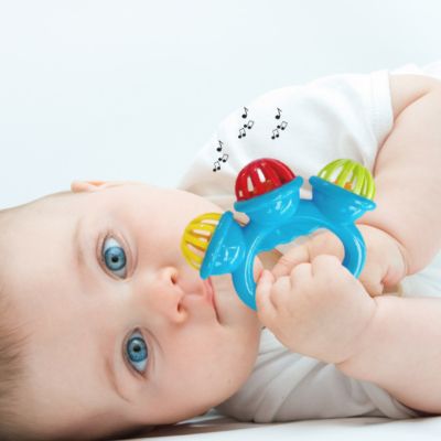 Hochet bebe musical — jouet coloré compagnon pour bébé