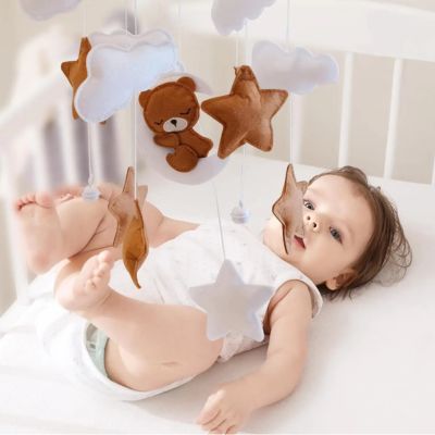 Mobile bébé cloche lit — berceuse apaisante pour endormissement