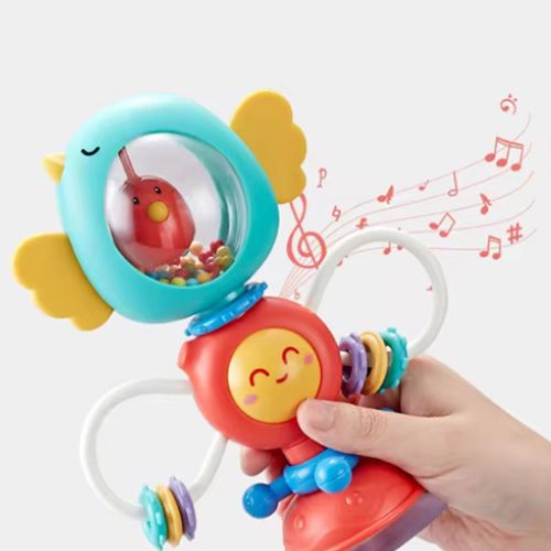 Spinner sensoriel ventouse chaise haute bébé — jouet éveil motricité fine 6-36 mois"