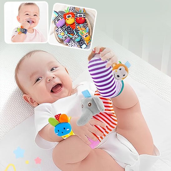 hochet-bébé-peluche-chaussette-le-cadeau-idéal-pour-l'épanouissement-de-votre-bébé