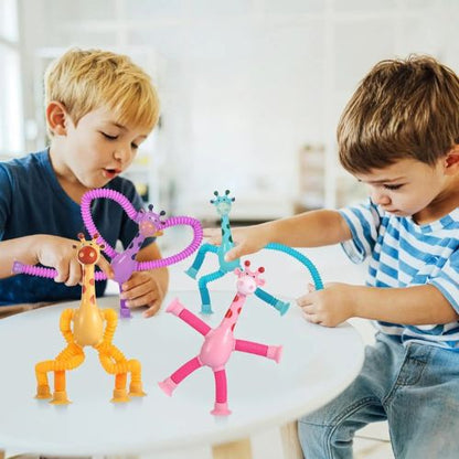 jouet-bebe-girafe-télescopique-ventouse-idéal-pou-amuser-votre-bébé