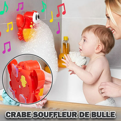 jouet-de-bain-crabe-à-bulle-mélodieux-pour-des-liens-parents-enfants