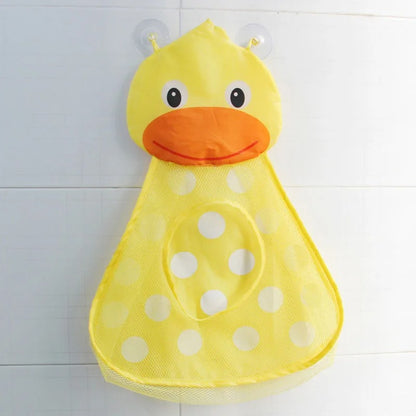 jouet-de-bain-filet-de-rangement-canard