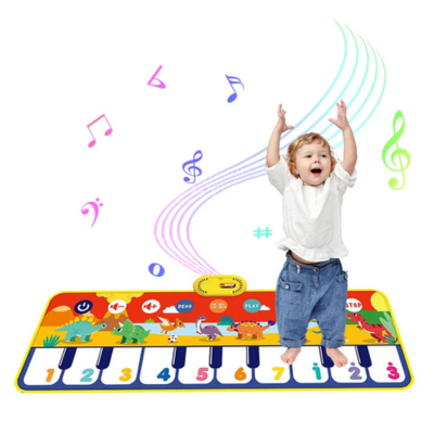 Tapis d'Éveil | Piano Danse 8 Sons Animaux — CarpetPiano™